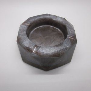 Brown & White Ashtray/Trinket Bowl
